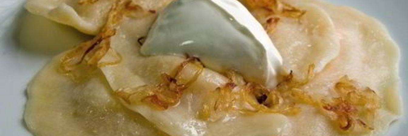 Вареники с сыром и картошкой