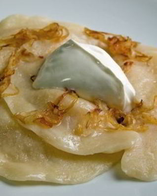 Вареники с сыром и картошкой