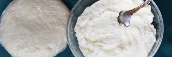 вареники с творогом и яичными желтками