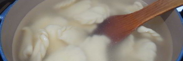 вареники с творогом