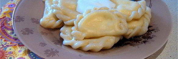 вареники с творогом