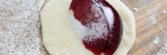 вареники со сливами