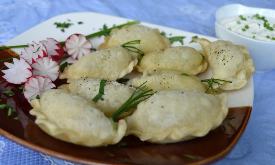 Рецепт вареников в масле в микроволновке