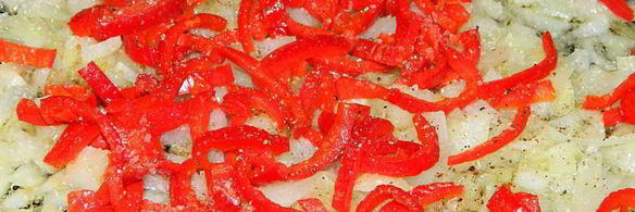 яичная лапша с мясом и овощами