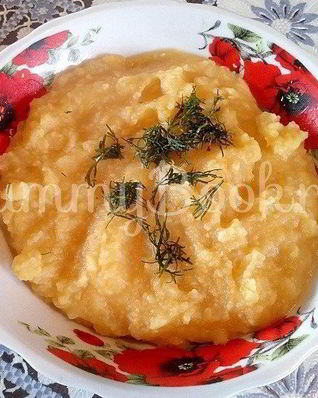 Гороховая каша в мультиварке