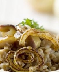 Каши с грибами