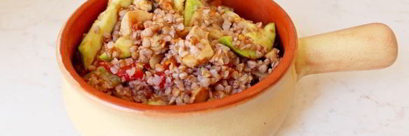 гречка с овощами