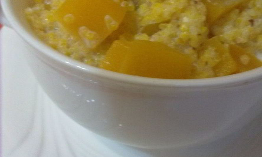 Рецепт кукурузной каши с тыквой