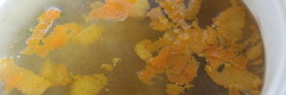 апельсиновый напиток с зеленым чаем