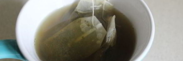 апельсиновый напиток с зеленым чаем