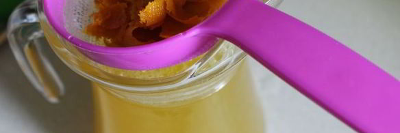 апельсиновый напиток с зеленым чаем