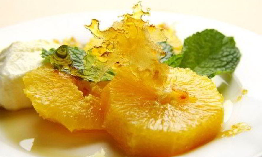 Рецепт апельсинов в лимонном сиропе