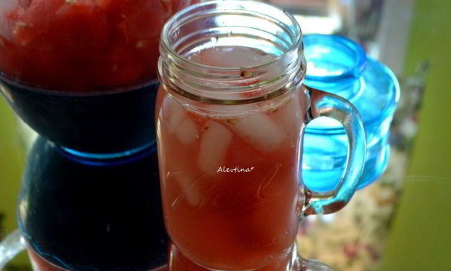 Рецепт арбузна-имбирного напиток