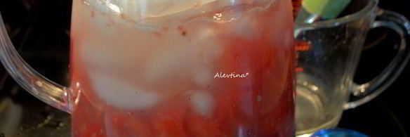 арбузно-имбирный напиток