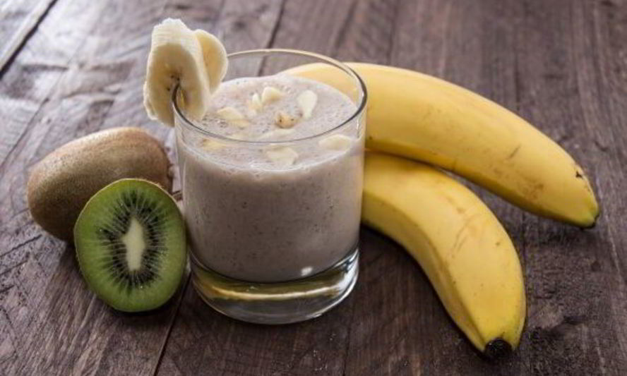 Рецепт бананова-шоколадного коктейль