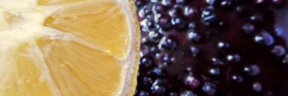 чернично-яблочный напиток