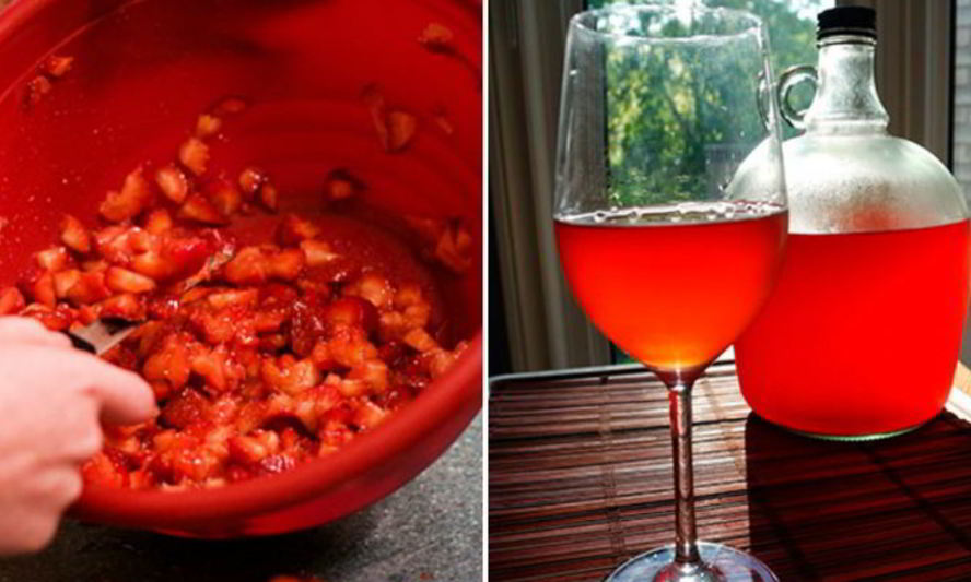 Рецепт домашнего вина из клубники