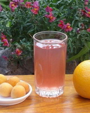Фруктовый напиток с апельсинами