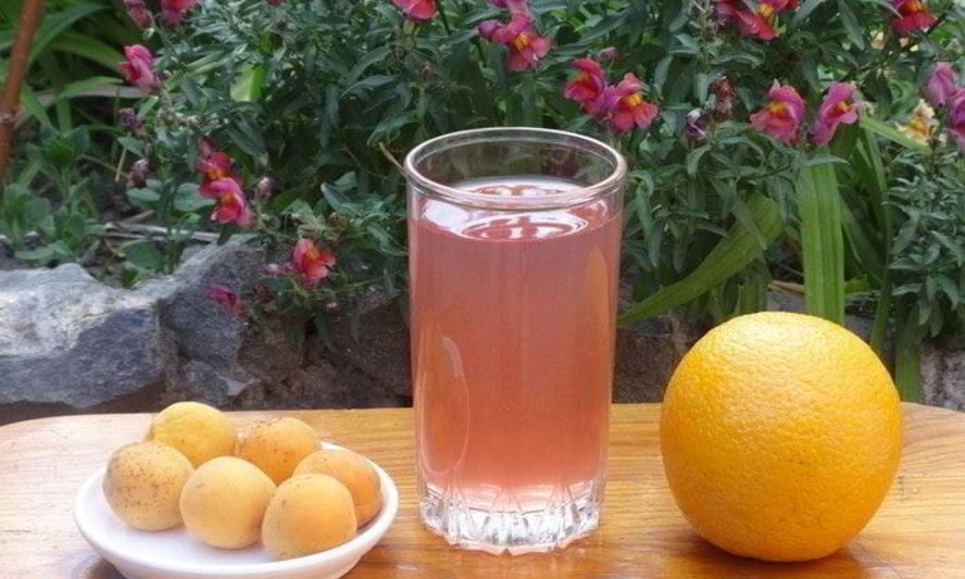 Рецепт фруктового напитка с апельсинами