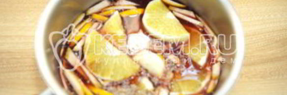 глинтвейн с апельсином