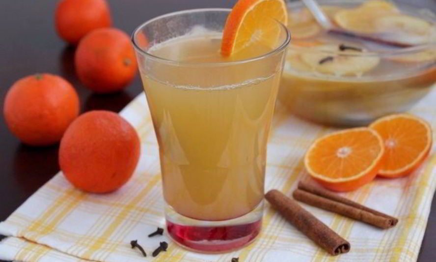 Рецепт горячего цитрусового пунша