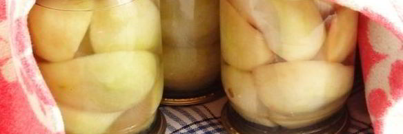 груши в сиропе на зиму без стерилизации