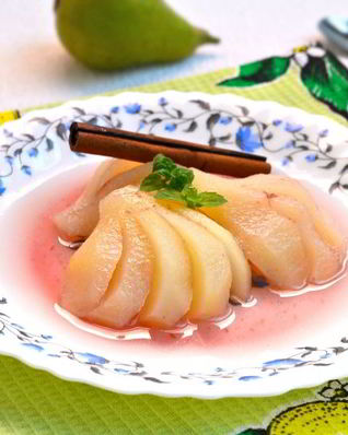 Груши вареные в сиропе