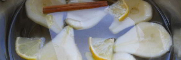 груши вареные в сиропе