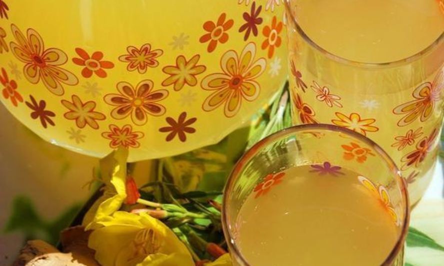 Рецепт имбирного напитка с лимоном и розмарином