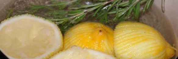 имбирный напиток с лимоном и розмарином