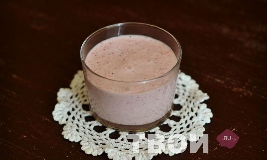 Рецепт клубничного коктейля