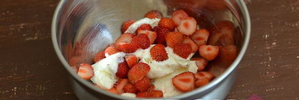 клубничный коктейль