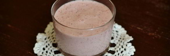 клубничный коктейль