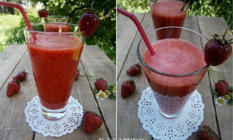 Рецепт коктейля имбирная клубничка