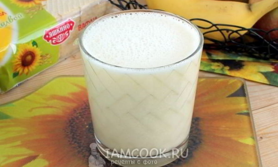 Рецепт коктейля из фруктов с сывороткой