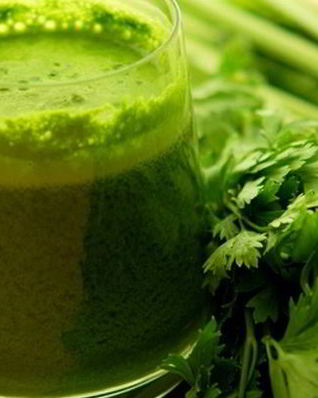 Коктейль из петрушки