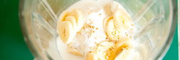 коктейль с бананом