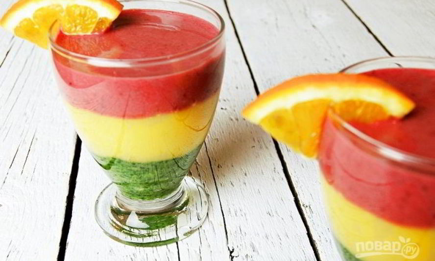 Рецепт коктейля светофор