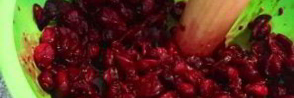 клюквенный морс