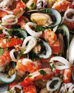 Морской коктейль в масле