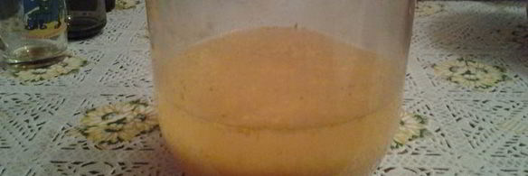 напиток из кожуры апельсина