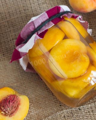 Персики в сиропе на зиму