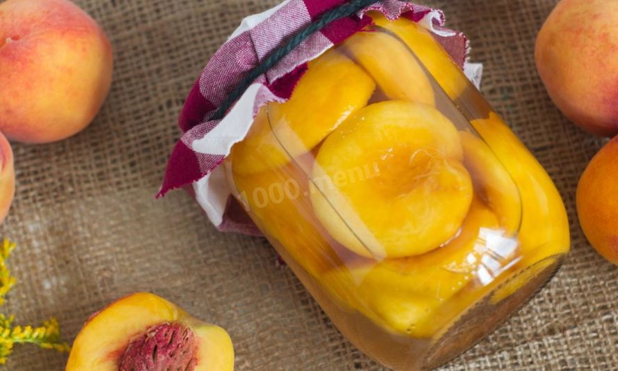 Рецепт персиков в сиропе на зиму