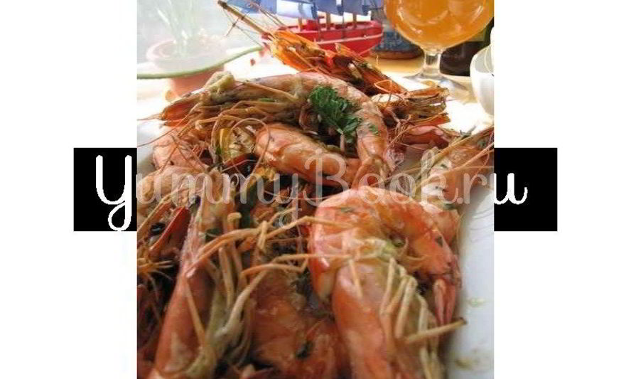 Рецепт пива с креветками