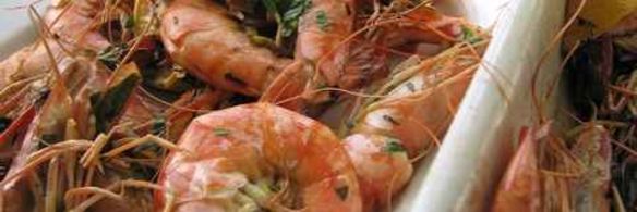 пиво с креветками