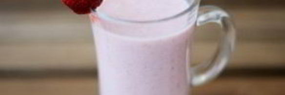 клубнично-банановый смузи