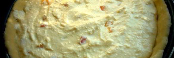 утренняя ватрушка фруктовый коктейль в творожке на песочном тесте