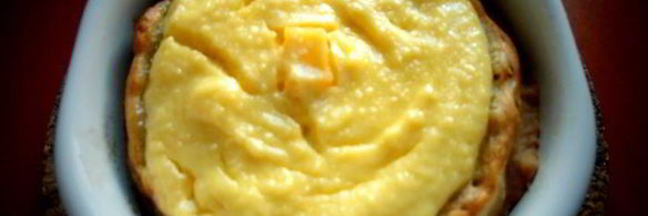 утренняя ватрушка фруктовый коктейль в творожке на песочном тесте