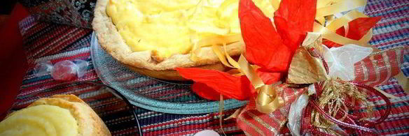 утренняя ватрушка фруктовый коктейль в творожке на песочном тесте