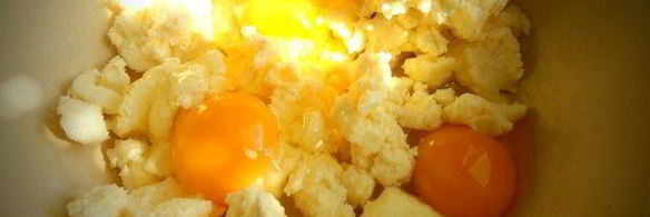 утренняя ватрушка фруктовый коктейль в творожке на песочном тесте